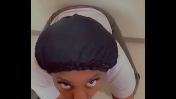 Blowie in the bathroom