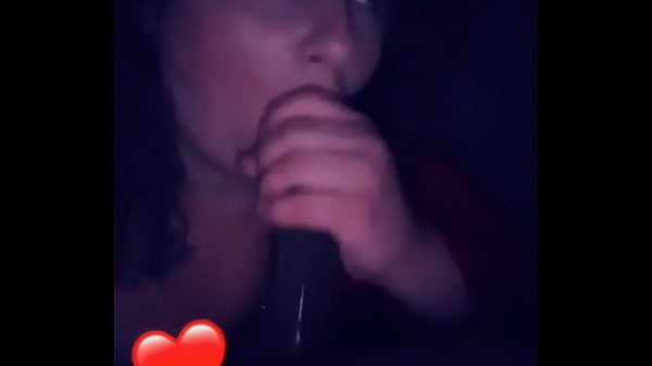I get my dick sucked at night